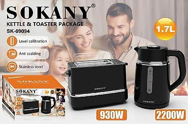 304: Набор SOKANY KETTLE & TOASTER PACKAGE SK-09094 - Электрочайник — 1