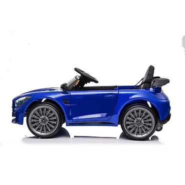 replike satova: Mercedes GTR R+ AMG – Plavi, auto na akumulator za decu (licencirani — 1