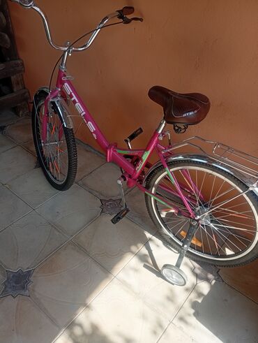 velosiped ucun isiqlar: Yeni İki təkərli Uşaq velosipedi Stels, 24"
