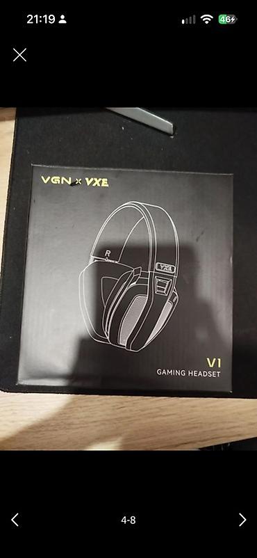 Проводные гарнитуры: Игровая гарнитура VGN x VXE V1 - Тип: полноразмерная проводная — 4