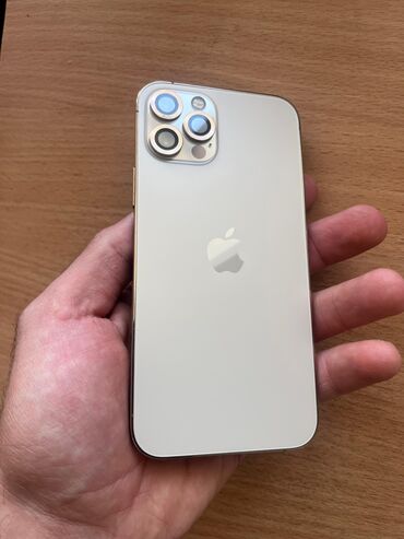 роутер с сим: IPhone 12 Pro, Б/у, 128 ГБ, Золотой, Защитное стекло, Чехол, 88 %