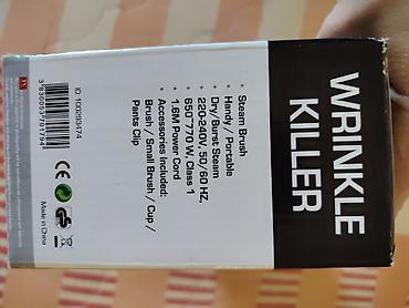 Vertikalne pegle na paru: Ručni parni aparat za peglanje – WRINKLE KILLER TS‑8448 (Home Garden) — 11