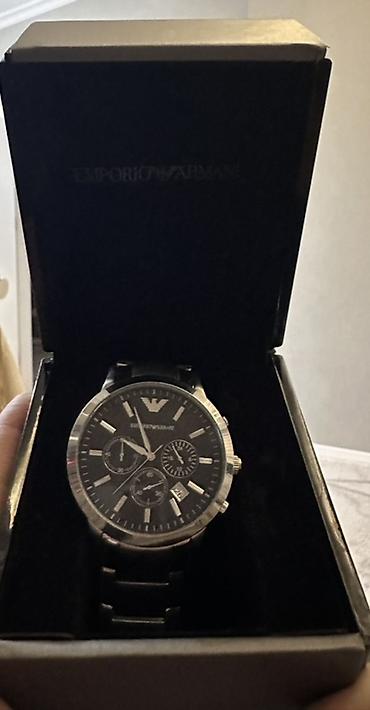 emperio armani: Emporio Armani kişi qol saatı - Brend: Emporio Armani (EA loqolu — 1