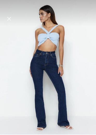 Пиджаки: Брюки, Trendyolmilla, XS (EU 34), цвет - Синий