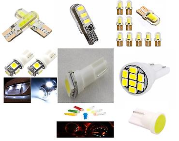 mobilni auto elektricar: -T10 Silikonska cob led sijalice vodotporne beloplavicaste 6000k 12v — 7