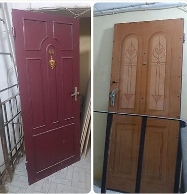 входные двери с ковкой: Seyf qapi 200/90sm 160azn Sumqayit 8287 leli Metall və ağac — 1