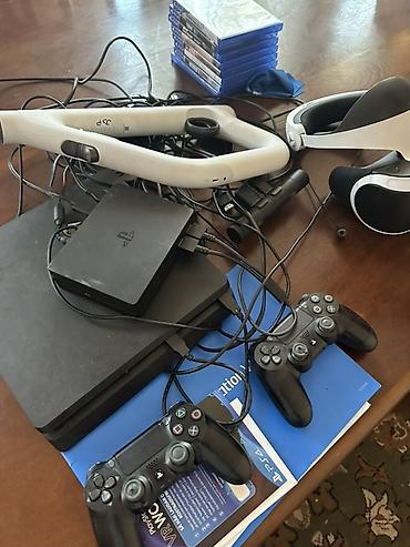 Техника и электроника: Комплект PlayStation 4 + PlayStation VR (PS VR) с аксессуарами и — 3