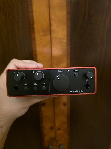 Focusrite Scarlett Solo Studio (4-cü Nəsil / 4th Gen) tam studiya — 6