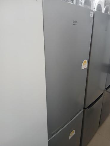 soyuducu dolab: İşlənmiş 2 qapılı Beko Soyuducu Satılır, rəng - Boz, Təkərli — 1