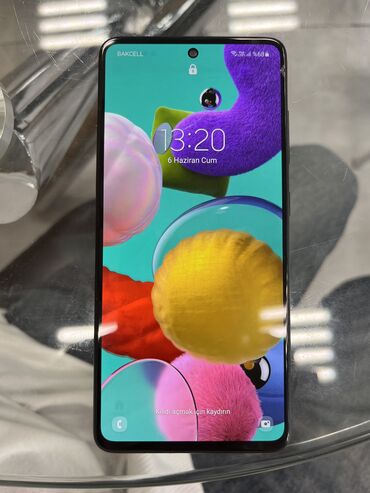 samsung x427: Samsung Galaxy A51, 128 GB, rəng - Qara
