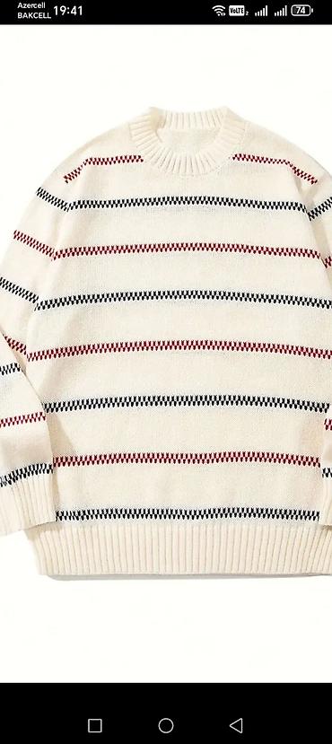 ust geyimləri: İsti qış dəsti – kapüşonlu xəz astarlı jaket və toxunma sviter Jaket — 2