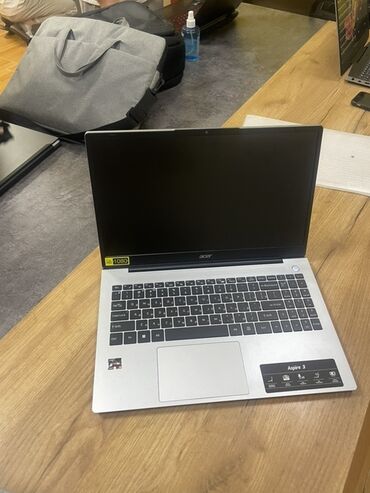 aser aspire 3: Ноутбук, Acer, 16 ГБ ОЗУ, AMD Ryzen 5, 15.6 ", память SSD