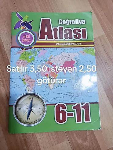 dvd rec: Məhsul: Dərs vəsaitləri və atlaslar - Coğrafiya Atlası 6–11 (Qarabağ — 1
