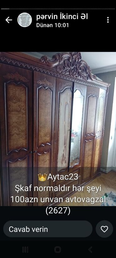 Açılan, 5 qapı Düz dolab, Şifonyer