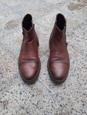 Botinkalar: GREYDER kişi ayaqqabısı – dəridən qışlıq/yarımboğaz model salam — 10