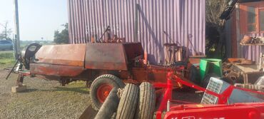 Pres bağlayanlar: Saman-ot presi – “KİRQVİZSTAN” markalı, kvadrat balya bağlayan tip — 8