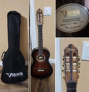 valencia gitara: Valencia klassik gitara – model VC563BSB Qiymet 130 azn. - Brend — 1