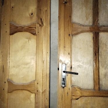 Otaq qapıları: Məhsul: Taxta qapılar və pəncərə çərçivəsi komplekti - 2 ədəd taxta — 6