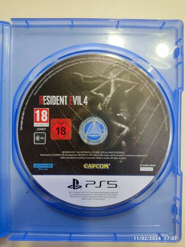 ps 4 disk: PS 5 üçün Resident Evil 4 Remake

Cızıqsız ideal vəziyyətdədir