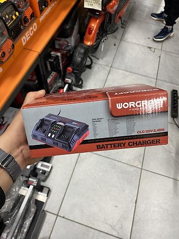 Курулуш жабдуулары: Зарядное устройство Worcraft CLC-20V-2.4DN (двойное) - Тип: сетевое — 3