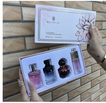 Kişi ayaqqabıları: MYSTICAL parfum dəsti - Növlər: 4 ədəd Eau de Parfum - Həcmlər: 30 ml