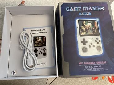 Oyun konsolu təmiri: Game Master R36S portativ oyun konsolu : Xüsusiyyətlər: - Model: R36S — 9