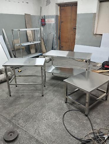 Другое оборудование для фастфудов: Стол нержавейка договорная можем сделать любой под вашим требованиям — 24