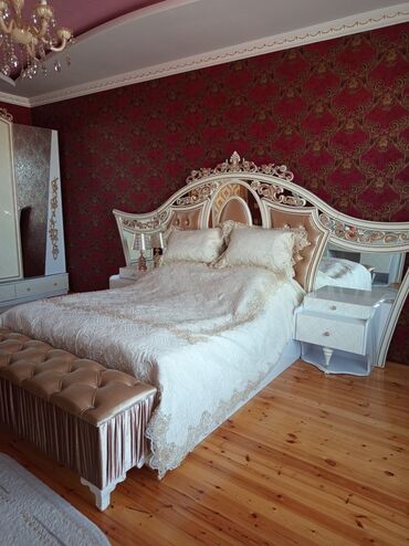 seyf qapi: 2 односпальные кровати, Б/у
