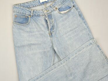 spodnie jeans baggy: Jeansy, H&M, L, stan - Dobry