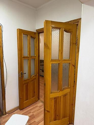Керебеттер: Двуспальная кровать с резным изголовьем + матрас - Размер — 2