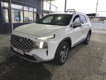 через банк машина: Hyundai Santa Fe: 2021 г., 2.2 л, Автомат, Дизель, Кроссовер