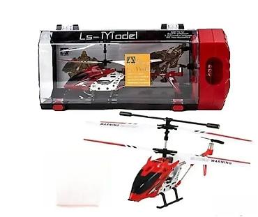 patike 95: Helikopter na daljinski – Metalni crveni helikopter 🚁 Novo, u — 1