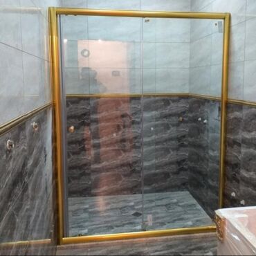 Duş kabinaları, arakəsmələr: Yeni Üstü açıq kabina, Künc üçün, Ödənişli çatdırılma — 11