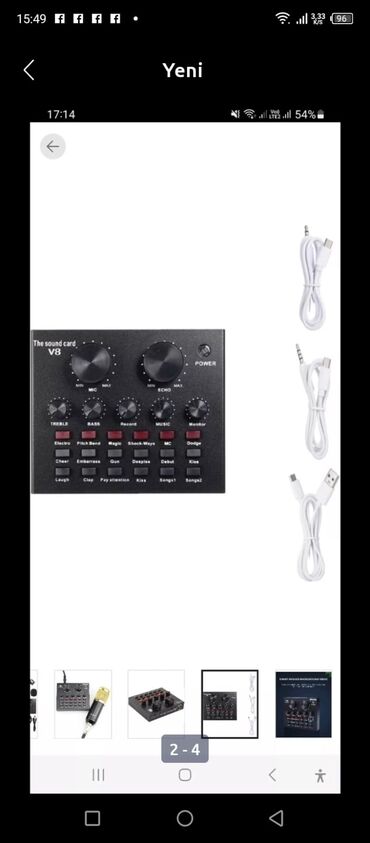 Mikrofonlar: Yeni Simsiz (Bluetooth), Simli, Radio Mikrofon Pulsuz çatdırılma, Rayonlara çatdırılma — 5