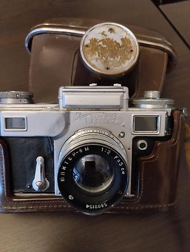 Kiev-4 film fotoaparatı + Jupiter-8M 50mm f/2 obyektiv - 35mm