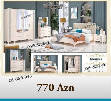 Yataq otağı dəstləri: İkinəfərlik çarpayı, Azərbaycan, Yeni — 14