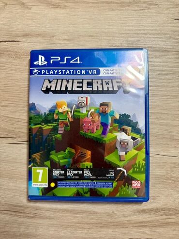 PS2 & PS1 (Sony PlayStation 2 & 1): Məhsul: Minecraft – PS4 (PlayStation 4) disk versiyası. Cızıqlar