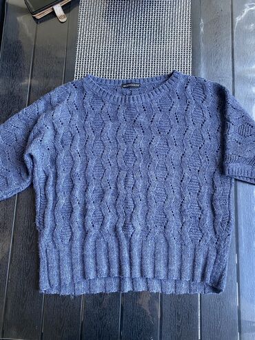 džemper i košulja: L (EU 40), XL (EU 42), Vuna, Casual