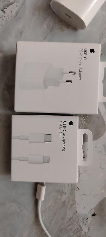 i̇phone adapter: USB‑C divarlı şarj adaptoru və USB‑C – Lightning kabeli dəsti - Rəng — 5