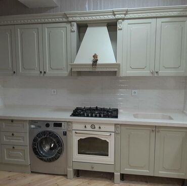 Sifarişlə mətbəx mebeli: Sifarişlə mətbəx dəsti, Özü çəkən petlələr, Mat laminat, Kredit var, Pulsuz çatdırılma, Rayonlara çatdırılma — 8