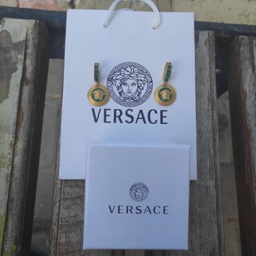 Bijuteriya dəstləri: Versace sırqa qolbaq dəsti orginal qutusu ilə — 14