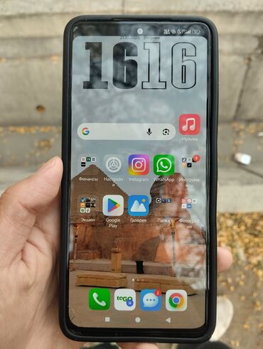 телофон ош: Poco X4 Pro 5G, 256 ГБ, цвет - Черный, 2 SIM