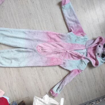 детская пижама: Комплект, цвет - Розовый, Б/у