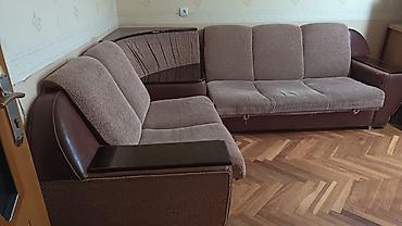 stol ev ucun: Künc divan, İşlənmiş, Açılan, Bazalı, Parça, Çatdırılma yoxdur — 1