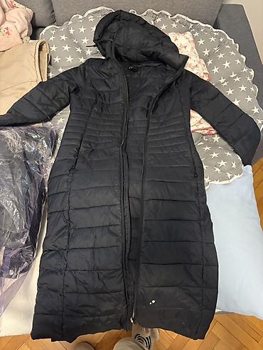 Ostale jakne, kaputi, prsluci: Ženska odeća – komplet jakni i prsluka - Dugačka crna prošivena — 1