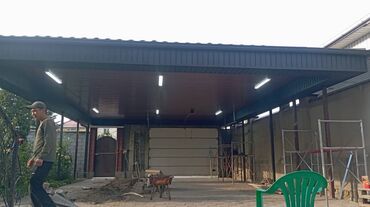 Навесы: Навес, Другая форма, Металл, Другой материал, Установка — 13