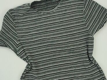 czarne eleganckie t shirty: T-shirt, M (EU 38), condition - Very good