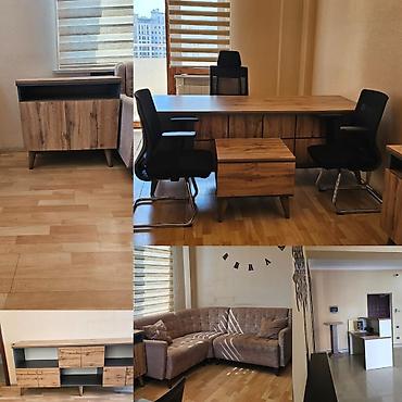 Ofis mebeli tecili satilir birlikde 2300azn. Unvan 28 may Nigaz