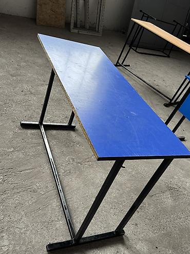 Комплект парт и стульев: Комплект парты и стула, цвет - Черный — 3