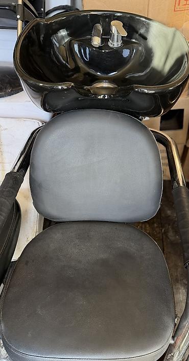 Мойки и раковины: Парикмахерское оборудование — комплект кресел и мойка - — 1